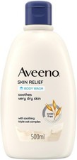 Aveeno Skin Relief Body Wash Soothes Very Dry Skin Gentle Cleansing 500ML UK