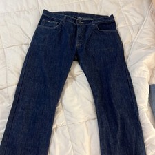 Tyndale FRC Jeans Mens 34x32 Dark Blue FR Workwear Made In USA NFPA 2112 CAT2