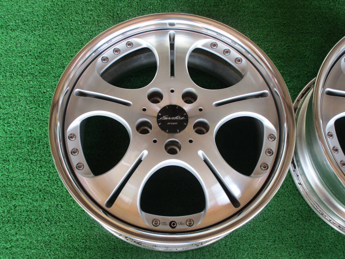 JDM Rare WORK Euroline S2H 4Book 17x7J+42 PCD114.3 5-hole Neo