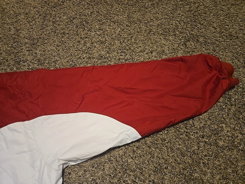 Chaqueta Pullover Rompevientos Vintage Indiana Hoosiers NIKE Team Center Swoosh Mediana Foto 3 de 4