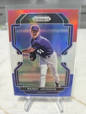 2022 Panini Prizm - Tier II Randy Johnson #152 Red White & Blue Prizm