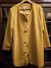 Ladies Coat 16 Mustard Darling LONDON 