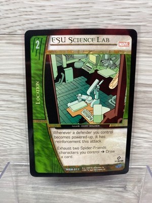 2004 MARVEL VS SYSTEM SPIDER-MAN ESU SCIENCE LAB - ( 1st Ed ) - MSM-011