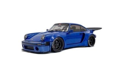 Porsche 911 KS-R Khyzyl Saleem 2024 dunkelblau metallic Modellauto 1:18 Solido