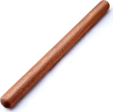 Aisoso French Rolling Pin, 17.7 Inches Wood Rolling Pin For Baking Ext