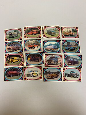 DON RUSS ORIGINAL VINTAGE COLLECTIBLE TRUCKIN CARDS 