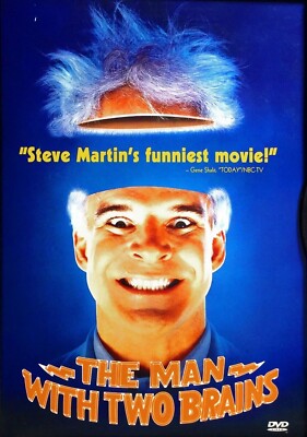 THE MAN WITH TWO BRAINS NEW DVD Steve Martin Kathleen Turner David Warner