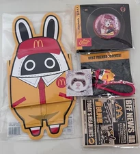 Zenless Zone Zero McDonald's Collab Bangboo Collectible Pin Badge Card Full Set