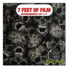 Hydrographic film Sand Skulls hydro dipping 7' x 20" hydro dip