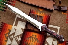 Roman Gladius Battle Ready D2 Tool Steel Handcrafted Tactical Combat Short Sword
