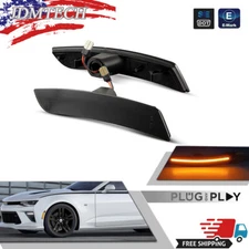 Side Marker Kit For 2016-2023 Chevrolet Camaro Front Driver and Passenger Side