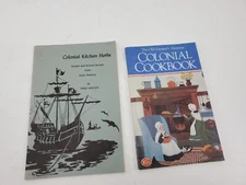Colonial Kitchen Herbs by Ferne Shelton + Old Farmer's Almanac Colonial Cookbook