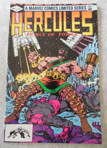HERCULES PRINCE OF POWER #1, MARVEL COMICS, 1982, 1. SOLO HERCULES, 9,4 NM!