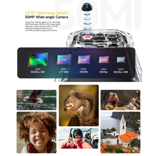 Ulefone Armor 27T Pro 5G – Termografia, 12+256GB, Notturna, 10600mAh, NFC - Foto 10 di 18