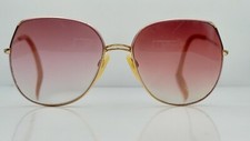 Vintage Nordic Laser 703 Pink Gold Oval Germany Sunglasses FRAMES ONLY