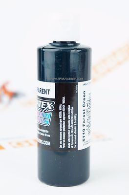 Createx Airbrush Colors 5110 Transparent Forest Green 4oz. water-based paint 