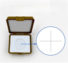 8.5mm - 29mm Cross Line Calibration Reticle Microscope Eyepiece Micrometer Line
