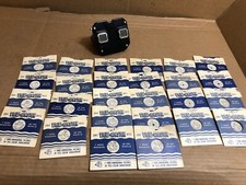 Vintage View Master Reel Sawyers Made USA 7 Wonders World Lot of 26 Viewers