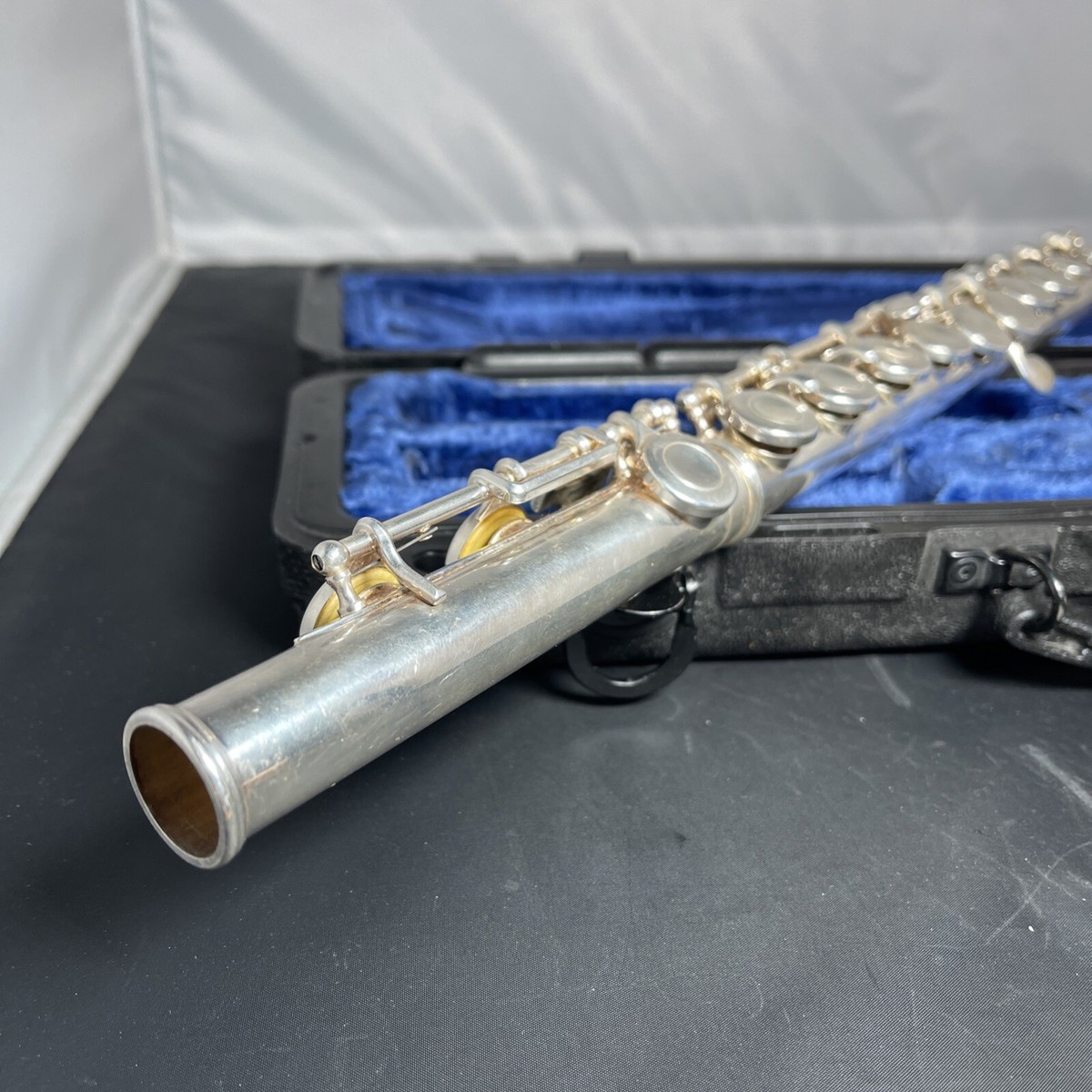 Selmer USA Silver Plated Flute w/ Case Numbered 63479 In Selmer USA Silver Plated Flute w/ Case Numbered 63479 In
