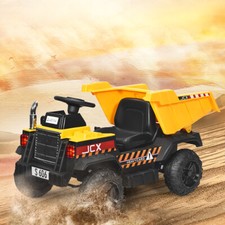12V Kinder Traktor 3-Gang Aufsitztraktor Elektrotraktor für 3-8 Jahren 