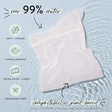 The Honest Company Unscented Plant-Based Baby Wipes, 10 Count