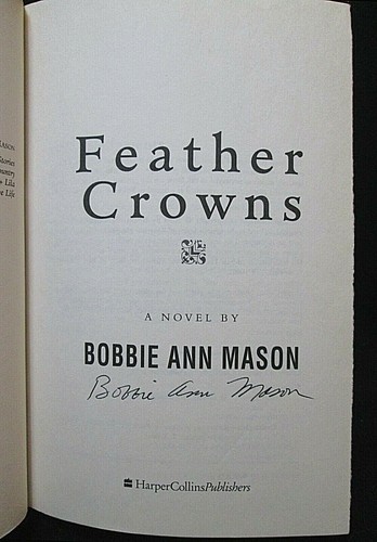 Feather Crowns SIGNED~Bobby Ann Mason HC/DJ 1st 1st - Bild 2 von 5