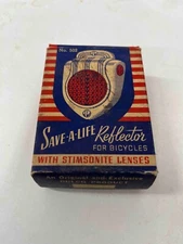 Gulco 502 Save A Life Reflector Vintage Bicycle Schwinn Monark Shelby Man Cave