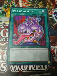 POT OF AVARICE MIX SD10 SDZW Common 1st Edition LP Yugioh