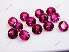 Natural Pink Sapphire 9 MM 8 Pcs Loose Gemstone Certified Round Cut Ceylon Lot