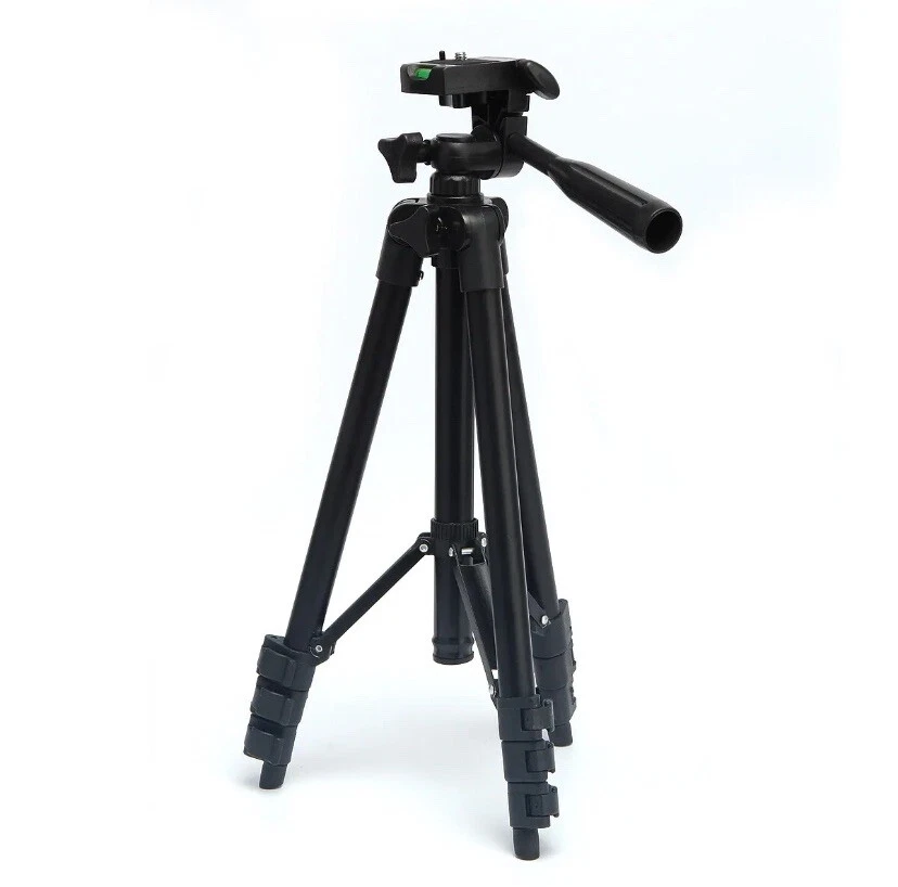 Universal Camera Tripod Stand Holder Mount for iPhone Samsung Cell Phone w/Bag - Image 3 of 4