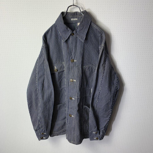 90s　SUGAR CANE　Railroad Jacket　ヒッコリー　ワーク s-l1200.jpg
