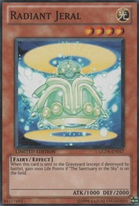 Radiant Jeral - GLD4-EN017 - Common - Limited Edition x3 - Lightly Played