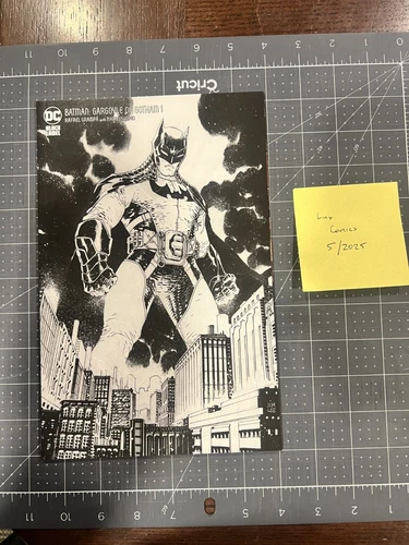 Batman: Gargoyle of Gotham #1 Jim Lee Black and White Variant Cover (DC...