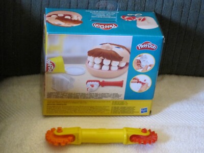 Play-Doh Mini Doctor Dentist Drill ‘n Fill Modeling Compound Set &CUTTER 