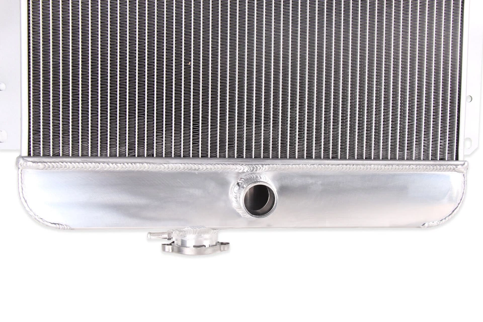 3Row 铝合金赛车散热器 适用于吉普威利斯 1949 - 1964/CJ3 CJ5 CJ6 DJ3 1950-58 — 第 3/4 张图片