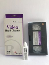 Radio Shack Video Head Cleaner Wet System 44-1230 VHS Liquid Opened - CD Cleaner