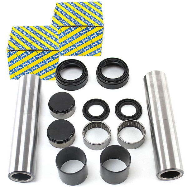 2 Achse+ 2 Set Lagerung SNR Schwinge Achse RüCkseite FüR Saxo AX 106 3 LöCher-image
