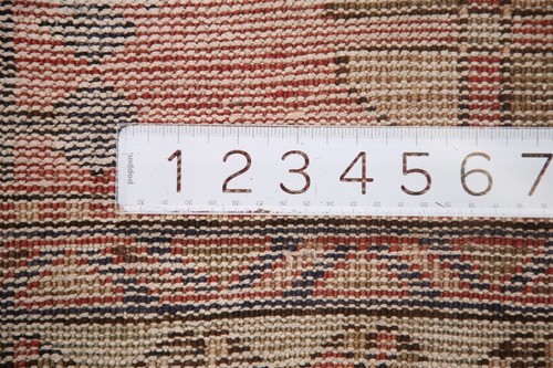 Vegetable Dye Heriz Tribal Vintage Handmade Runner Rug 4x11 Hallway Wool Carpet - 第 23/23 張圖片
