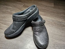 Dansko Women's Allison Black Clog Mule Shoes Size 37, 6.5US