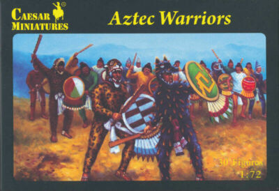 CAESAR MINIATURES 1/72 - H028 Aztec Warriors CONQUEST OF MEXICO - LIMITED BOX