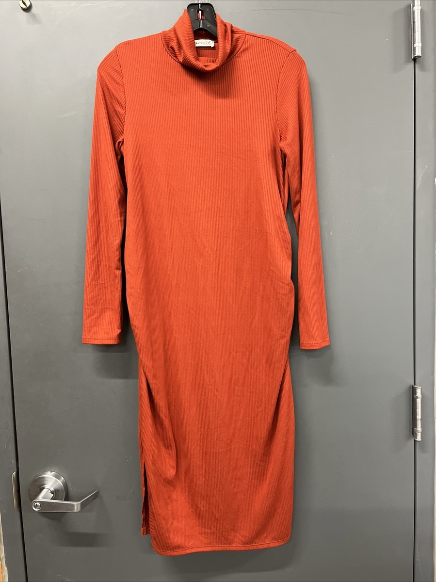 burnt orange maternity dress confident look that celebrates your pregnancy journey beautifully Azazie Yetta