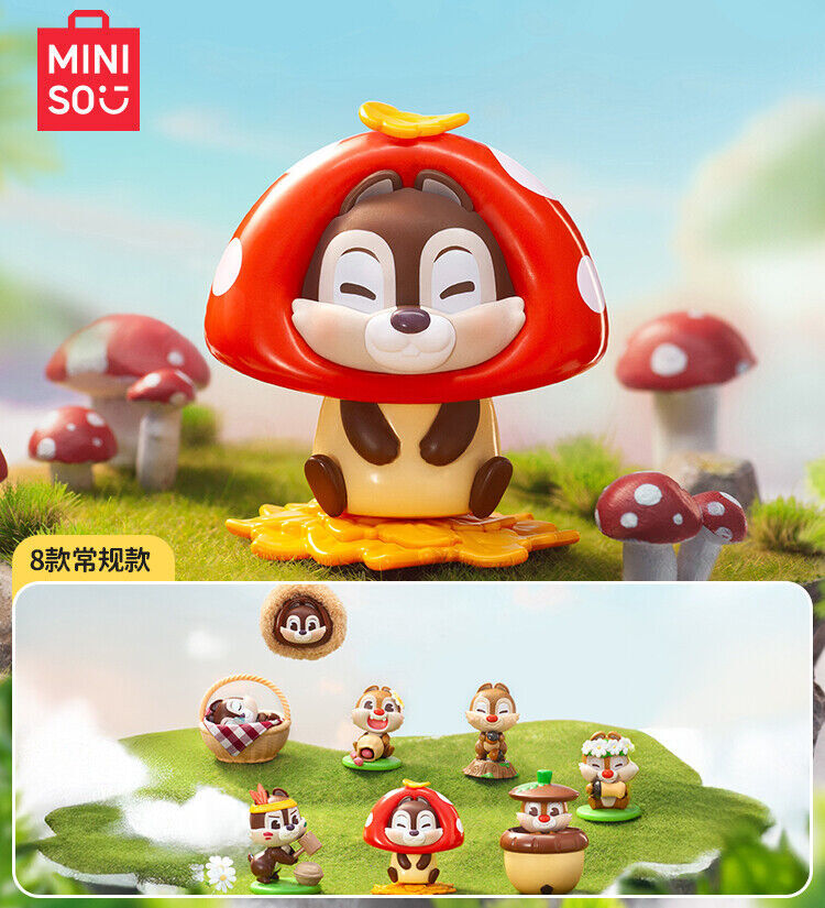 MINISO Disney Chip and Dale Chestnut Fight Series Blind Box Figure