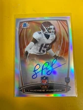 RS0110 2014 Bowman Chrome Rookie Autograph Refractors #65 Loucheiz Purifoy AUT