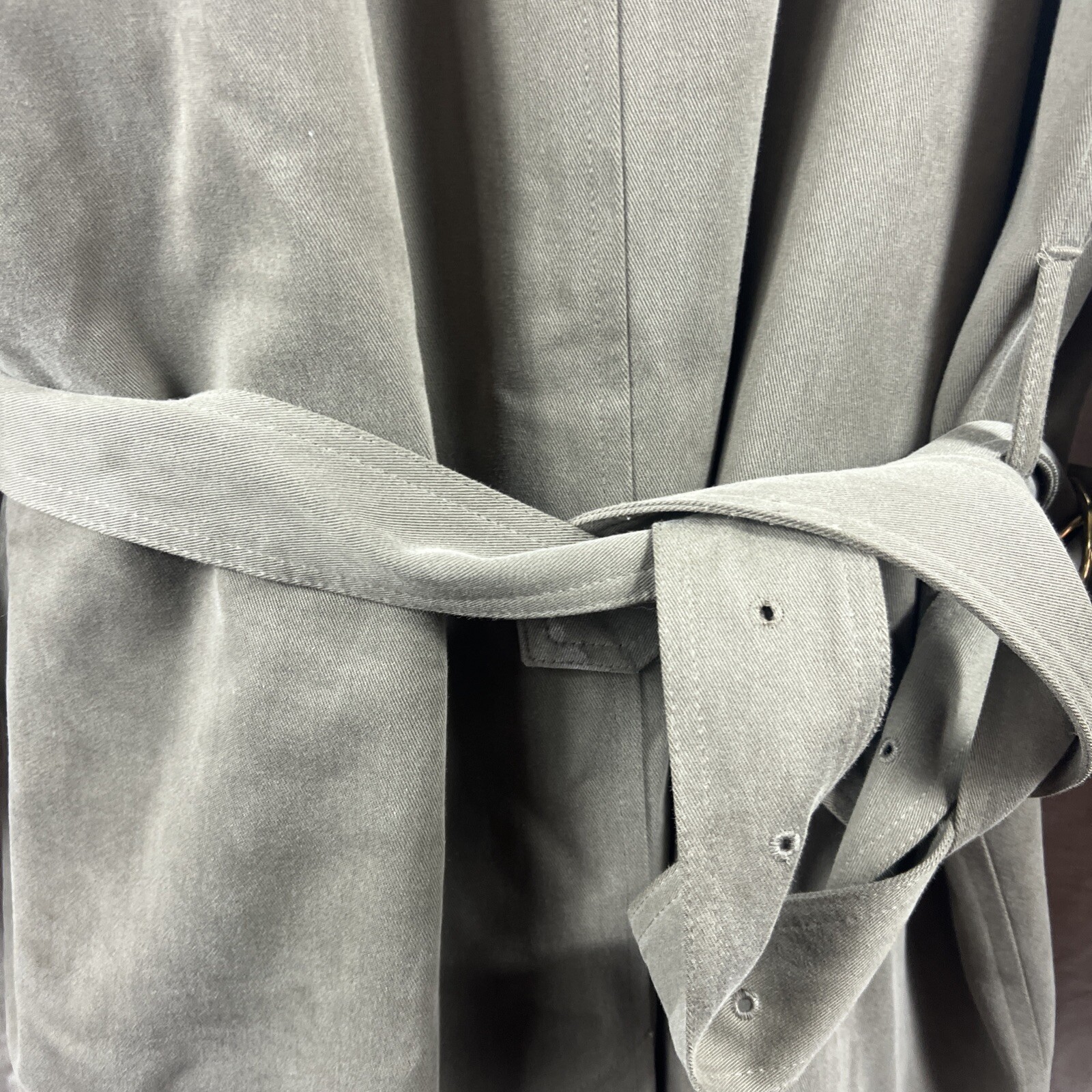 Calvin Klein Brown Full Button Collared Lined Lon… - image 17