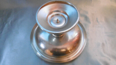 COUPE A FRUITS en METAL ARGENTE avec COUPELLE en VERRE CISELE Epoque 1900 EUR 15,00 - FR