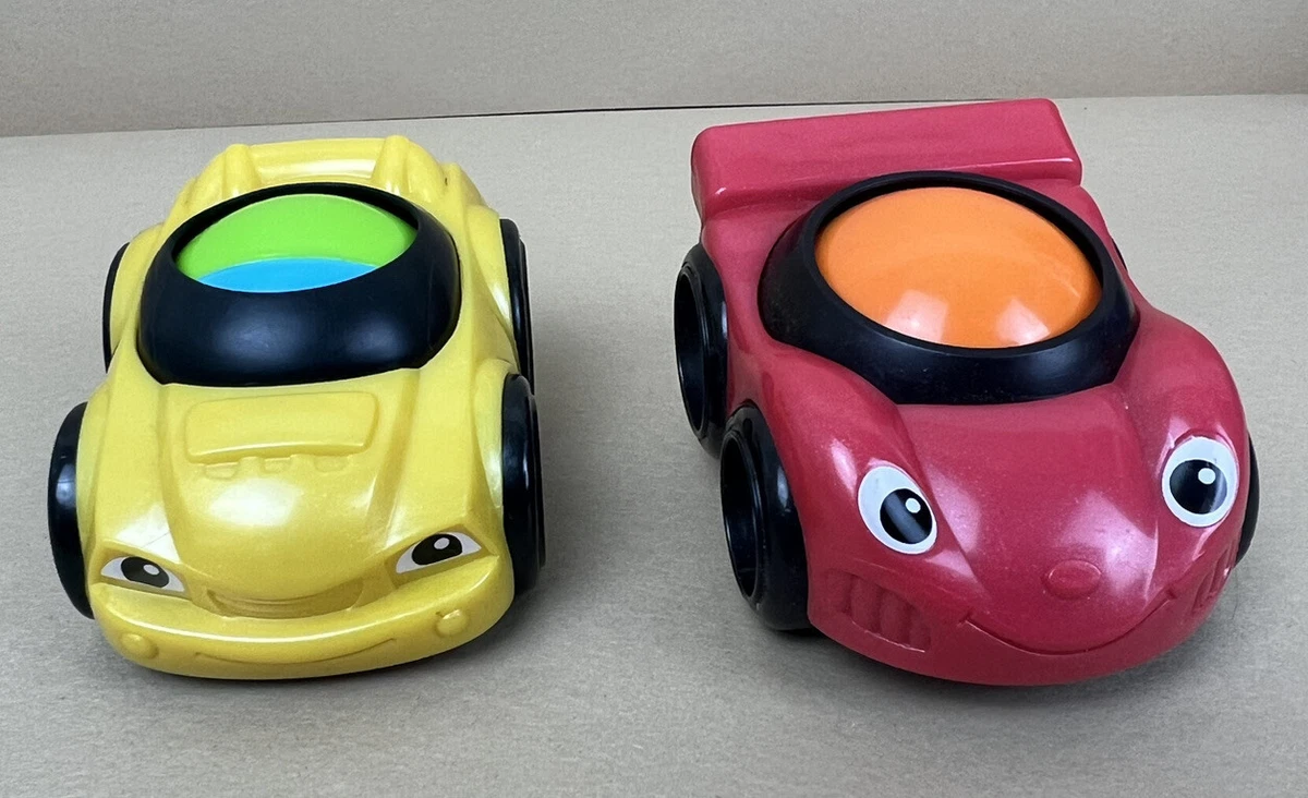 Fisher Price Lil Zoomers Red and Yellow Car 2010 eBay
