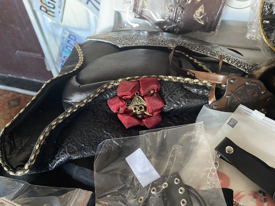 Профессиональный пират леди Венч XS платье вверх Хэллоуин костюм для взрослых 20 шт. Real - Изображение 2 из 4