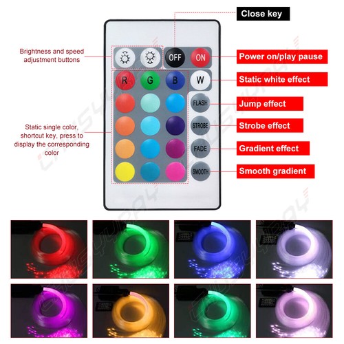 Luces de techo centelleantes de fibra óptica para techo de coche 300 un. MITSUBISHI - Imagen 5 de 11