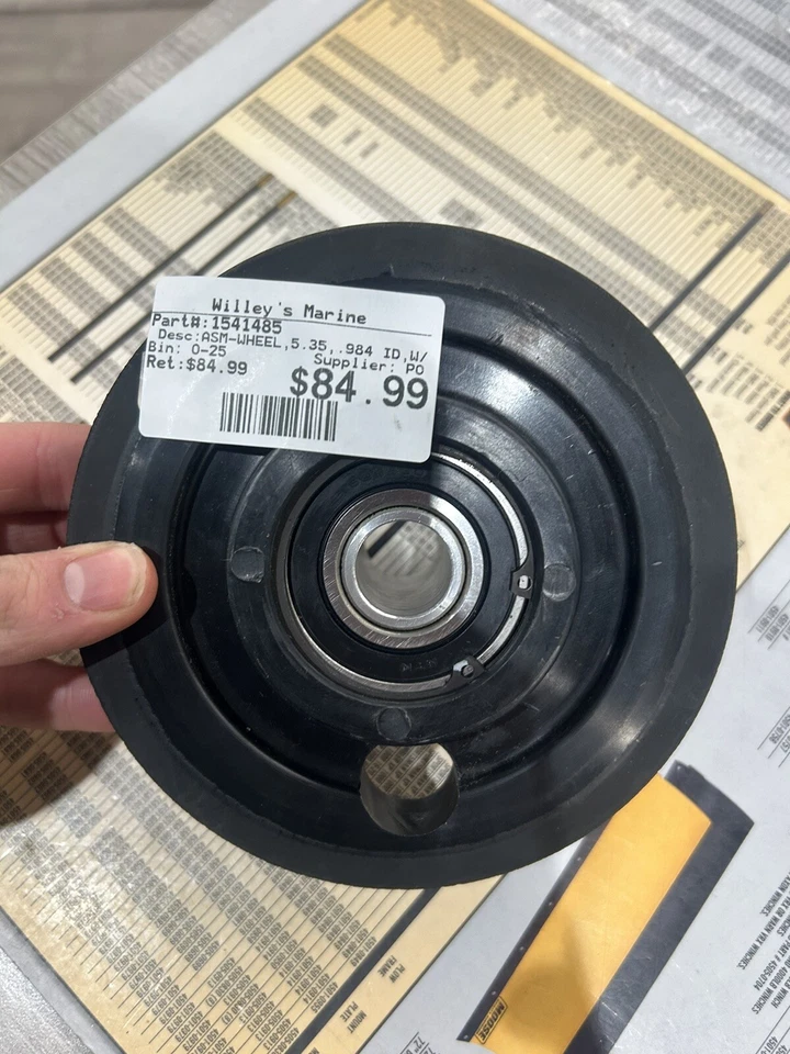 Conjunto de rueda de suspensión trasera Polaris 1541485 2000-2008 Indy 340 500 nuevo fabricante original Foto 2 de 2