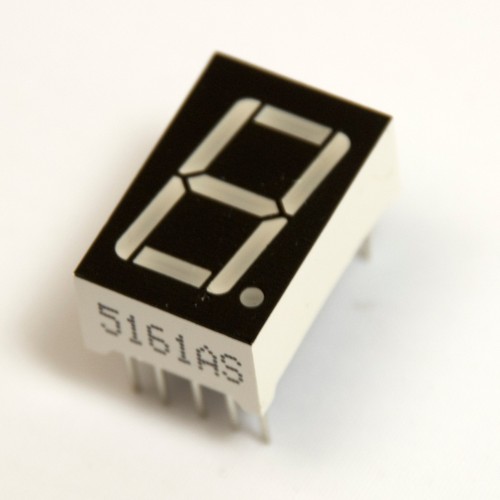 7 segment LED Display Single/Double/Quad 1 2 or 4 Red Digits - ideal for Arduino - Picture 6 of 8